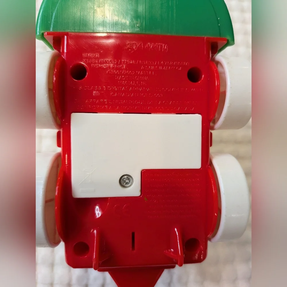 Fisher Price Little People Christmas Train Replacement Musical Red Engine Works
